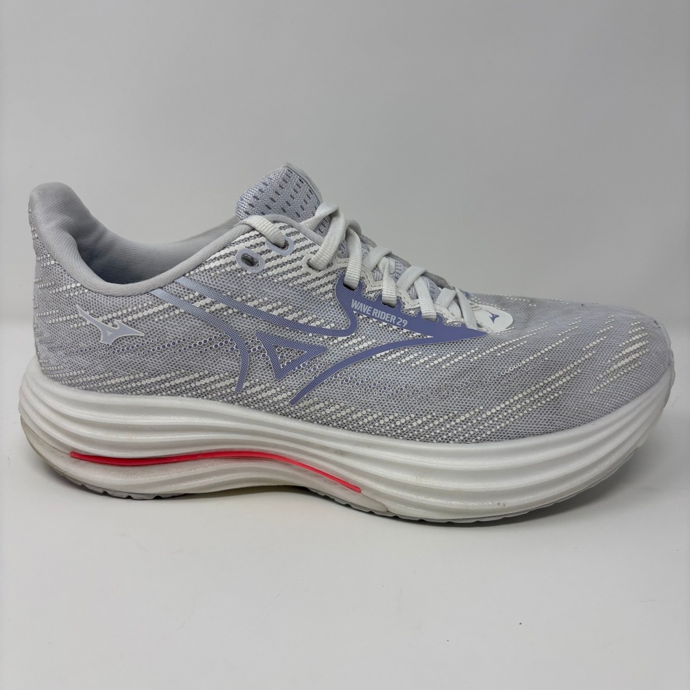Mizuno Wave Rider 29 Women 9.5 Grey Running Shoes (J1GD2504)